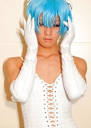 Kanato is a TV celebrity newhalf who owes her fame to cosplaying anime characters.