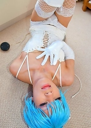 Kanato is a TV celebrity newhalf who owes her fame to cosplaying anime characters.