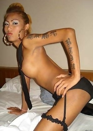 Big cock Thai tranny