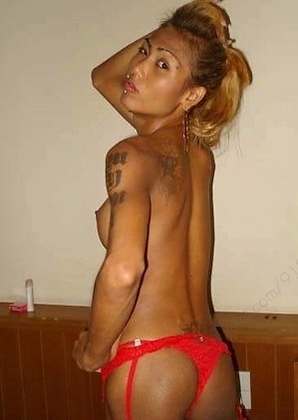 Redhead ladyboy