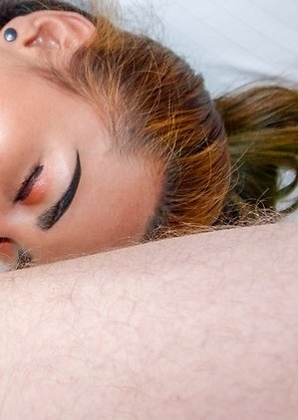 Ladyboy Green - Purple Sweater Flip Flop Barebacking