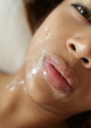 Sweet 23yo sexy Thai ladyboy Mond enjoys getting naughty with big white cock