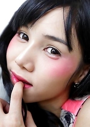 Really skinny ladyboy sucks dick like a champion and earns facial