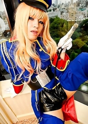 Cosplay based on anime characters is very big in Japan. Kanato is a TV celebrity newhalf who owes her fame to this. She has never used hormones.