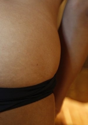 25yo Thai ladyboy Yammy poses before sucking white cock