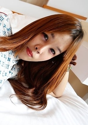20 year old Thai Donut gets huge facial from white cock