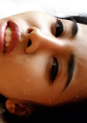 Slim cute Thai femboy Nene gets dosed in cum by big white cock
