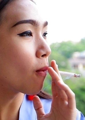 21 year old busty Thai ladyboy Ivy with big cock gets a facial