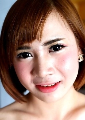 20 year old girlie girl Thai ladyboy Yuri sucks and fucks cock