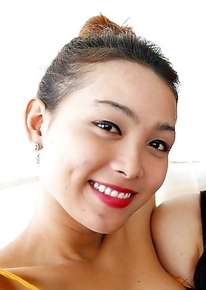 Two Thai ladyboys Samy and Ice get naked and suck and fuck tourist cock and balls