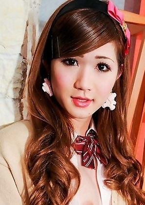 Nene Aizawa, the best-selling newhalf porn star of 2010 in Japan.